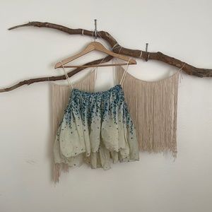 FREE PEOPLE FLOWY FLORAL TOP